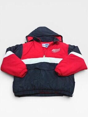 Logo 7 Detroit Red Wings NHL Pullover Puffer Jacket XL